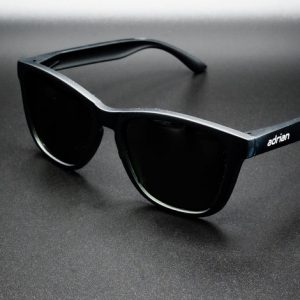 Adrian Obsidian TR90 Lunettes de Soleil Polarisées – Élégance