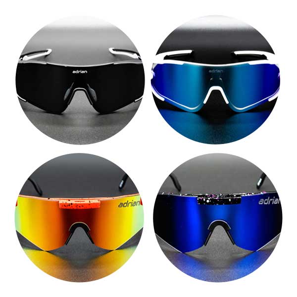lunettes de sport haut de gamme pour le cyclisme, la course à pied, le ski et le snowboard